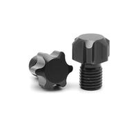 Bouchons de Rétroviseurs de Moto Pour KA&WASAKI ER6N ER-6N 2006-2015 2016 M10 Bouchons À Vis Trou De Rétroviseur De Moto(Le noir)