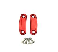 Bouchons de rétroviseurs Supports De Rétroviseurs, Caches Décoratifs, Plaques Blocage Base Pour Arrière Pour Kawasaki ZX10R ZX-10R 2011 2012 2013 2014 2015(Rosso)