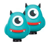 Bouchons De Tige De Valve,2 Pièces Couvercles De Valve Avec Personnages De Dessin Animé Pour Roues,Bouchon De Tige De Vélo Étanche | Pour Vélo Tout Terrain, Course Sur Sentier, Déplacement Urbain, Mon