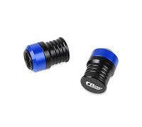 Bouchons De Tige Valve Pneu Roue Moto Couvercles Hermétiques pour H CB500F CB500 F CB 500 2013-2018 2014 2015 2016 2017 2019 2020(Bleu)