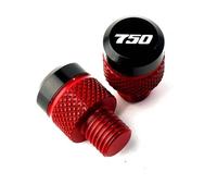 Bouchons de Trou de rétroviseur de Moto CNC, Couvercle de boulons à vis, compatibles avec GSXS 750 GSX-S 750 GSXS 1000 GSX8S GSXS 125 150 950(Dark Grey)