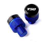 Bouchons de Trou de rétroviseur de Moto CNC, Couvercle de boulons à vis, compatibles avec GSXS 750 GSX-S 750 GSXS 1000 GSX8S GSXS 125 150 950(Lavender)