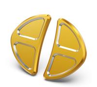 Bouchons De Trou Miroir Carénage, Couvercles pour Harley Street Glide Special FLHXS 2014 2015 2016 2017 2018 2019 2020 2021 2022 2023(Gold)