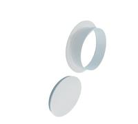 Bouchons de trou ronds en plastique, grands bouchons de trou mural, tubes de verrouillage, embouts d'insertion de tuyau pour la protection des pipelines, PVC, 1 paquet, joint annulaire blanc 110mm