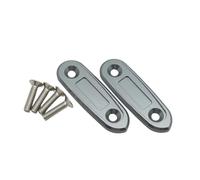 Bouchons de trous Cache-rétroviseurs Décoratifs - Éliminateurs De Chicanes Pour Y-AMAHA YZF R3 R15 V3 V4 2017-2025 2024 2023 2022 2021 2019(Grey)