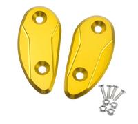 Bouchons de trous Cache-rétroviseurs Pour Moto - Cache-code Châssis Pour H-ONDA CBR1000RR 1000 RR 2008 2009-2017(Yellow)