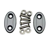 Bouchons de trous Coque Décorative De Rétroviseur, Base Pour Y-AMAHA YZF R1 2007 2008 2009 2010 2011 2012 2013 2014(Grey)