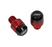 Bouchons de trous de rétroviseurs pour moto Pour Ka@&wasaki KX65, KX80, KX85, KX125, KX250, KX250F, KX450F Bouchons De Trou Rétroviseur Pour Moto Usinés CNC Avec Capuchon À Vis(P)
