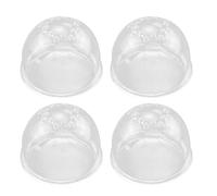 Bouchons De Tunnel De C- 4 Pièces Hamster Tunnel Externe Tube Stopper | Practical Bouchons De Trous Extérieurs pour Secure Tube Ends | Safe Accessories for Small Pet Habitats, Cages, and Play Systems