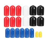 Bouchons de Tuyau D'aspirateur, Fydun 20 Pièces PVC Assortiment de Bouchons de Dérivation Ligne de Carb Automobile pour Bouchons de Vide de Carburateur, Raccord de Vide de Collecteur D'admission 5 Tai