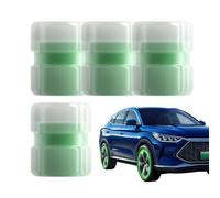 Bouchons De Valve - 4 Pièces Couvercle De Protection Contre Les UV Accessoire | Couvercle pour Conduite,pour Véhicules Conduite Nuit Extérieur Garage Sport Roues