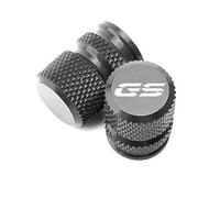 Bouchons de Valve Couvercle De Tige Valve Pneu Roue en Aluminium, Accessoires Moto pour BMW R1250GS R1200GS LC ADV F850 GS F750GS F650GS F850GS G310GS(Grey)