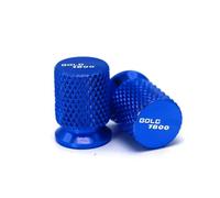 Bouchons de Valve Couvercle De Valve Pneu Roue CNC, Accessoires Moto pour H-Onda Goldwing 1800 GOLDWING1800 GL1800(Turquesa)