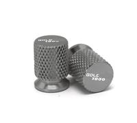 Bouchons de Valve Couvercle De Valve Pneu Roue CNC, Accessoires Moto pour H-Onda Goldwing 1800 GOLDWING1800 GL1800(Grey)