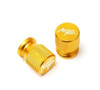Bouchons de Valve de Moto pour Africa Twin CRF1100L CRF1000L CRF 1000 1100 Accessoires Moto CNC Valve Pneu Prise d'air Capuchons(Golden2)