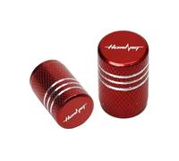 Bouchons de Valve de Moto pour Hon@&da Hornet CB600F CB600 CB599 Goldwing Gl1800 Hornet 600 Moto Pneu Valve Tige d'air Couvercle Bouchon Bouchon CNC Accessoires(Red)