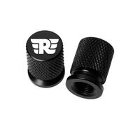 Bouchons de Valve de Moto pour Royal Enfield Bullet/Meteor/Classic 350 500 Interceptor 650 Continental GT 535 Himalayan 400 411 Bouchons De Valve De Pneu De Moto(Black)