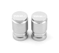 Bouchons de Valve de Moto pour Vulcan S 650CC 650 CC S650 500 800 900 Bouchons De Valve Pneu CNC, Cache-Valve Hermétique, Accessoires Moto(FF-i)
