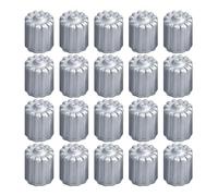 Bouchons De Valve De Pneu 20 Pièces, Bouchons De Valve De Pneu De Voiture, Bouchons d'air De Pneu De Vélo, Bouchons Anti-Poussière en Plastique, Accessoires De Remplacement De Pneus