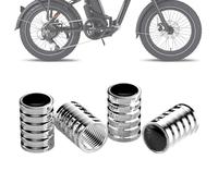 Bouchons de Valve de Pneu - 4 Pièces Protections Étanches pour Valves De Roues Et Pneus | Capsules De Pression des Pneus,pour Voiture Camion Moto Velo Et Scooter