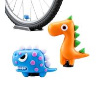 Bouchons de Valve de Pneu de vélo, 2 pièces, couvercles décoratifs Anti-
