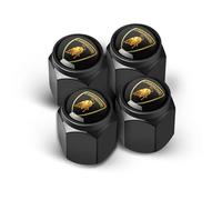 Bouchons de Valve de Pneu de Voiture avec Joint,Capuchon de Pneu de Voiture,pour Lamborghini Diablo 1990-2006.