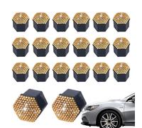 Bouchons de valve de pneu de voiture, capuchons universels à vis pour | Lot de 4 bouchons décoratifs universels standard à vis, résistants à l'oxydation, pour voiture, camion, moto