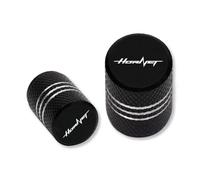 Bouchons de Valve de Pneu pour Hon@&da CB F600 R600F Hornet 250 cb400 Hornet CB 599 600 Moto Accessoire Roue Pneu Valve Tige Caps CNC Couvercles Hermétiques(Black)