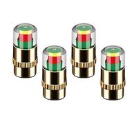 Bouchons de Valve de Pneu - Protections pour Manomètres de de Pression des Pneus,Capuchon de Contrôleur de Pression de Pneu - pour Voiture Camion Remorque SUV Camping-Car Berline Moto