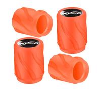 Bouchons de valve de pneu qui brillent dans le noir,bouchons de valve de pneu de voiture brillants,Couvercle de capuchons d'air fluorescents | Décor automobile brillant, bouchons de tige de Valve 4 pi