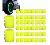 Bouchons De Valve pour Pneus,Couvercles Luminescents Faciles À Retirer - Capsules De Tige De Valve pour Pneus | pour Conduite Extérieur Garage Sport Roues Véhicules Motos Vélos