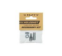 Bouchons de valves tubeless peaty s v2 holeshot fast flow argent