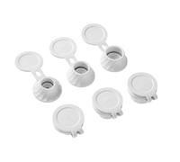 Bouchons de vidange de bouteille, bouchon de distributeur de bouteille à l'envers, Couvercle de vidange de bouteille à bouchon inversé anti-fuite, 6 pièces, Couvercle de bouteille polyvalent de rempla