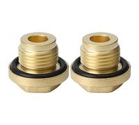 Bouchons de vidange, ensemble de bouchons de vidange différentiel de remplissage de Diff en laiton 2 pièces pour 2 Td5 et V8