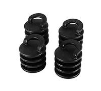 Bouchons de vidange Scupper Stopper Bung Bouchons de vidange Scupper Stopper Bung Bouchons de drain de kayak Bouchons de drain de kayak légers en nylon Couleur noire