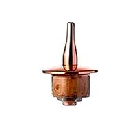 Bouchons de vin 6 pièces bouchon bouteille amère d'essence goutteur liqueur Dasher hauts ensemble Cocktail for garder le Champagne frais(Copper)