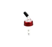Bouchons de vin 8 pièces, bec verseur bouteille à mesure automatique avec bouchons anti-poussière for conserver le et Champagne frais(Red,20ml)