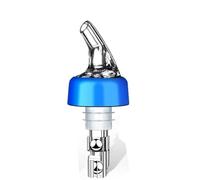 Bouchons de vin 8 pièces, bec verseur bouteille à mesure automatique avec bouchons anti-poussière for conserver le et Champagne frais(Blue,20ml)