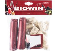 Bouchons de vin avec étiquettes 60 pcs. SET Bouchons de bouteille BROWIN 24/38 mm