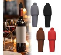 Bouchons de vin et de champagne, ensemble de couvercles en silicone pour conserver les bouteilles à la maison et les fêtes en silicone pour sceller les bouteilles de vin, de bière et de champagne à la