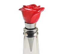 Bouchons de vin festifs pour la Saint-Valentin, en résine, caoutchouc et alliage de zinc, design créatif lèvres rouges pour les fêtes de couple et les mariages, 4,5 x 9,5 cm, 4,2 x 9,5 cm.