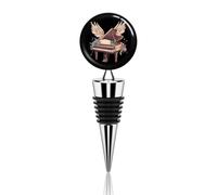 Bouchons de vin Piano Adventures réutilisables pour bouteilles de boissons, parfaits pour les fêtes et les mariages.