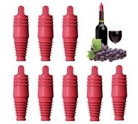 Bouchons de vin pour bouteilles de vin, bouchon de bouteille de vin en silicone, Économiseur de couverture de boisson, Couvercle de bouteille de bière réutilisable, économiseur de couverture de b