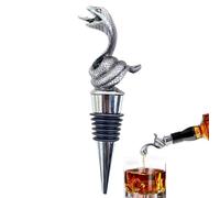 Bouchons de vin pour bouteilles de vin - Scellage de bouteille d'ours, améliore le goût Effet décoratif : ce bouchon en forme de tête de serpent n'est pas seulement