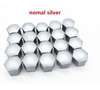 Bouchons D'écrou De Roue De Voiture Argentés,Couvercle De Vis De Moyeu,2,2 Pour Audi A4,Avant,A4,Cabriolet,A6l,A8l,Tt,Tts,Toutes Les Voitures,21m,19mm,17m - Type 17mm Nomal Silver