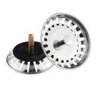 Bouchons d'évier de cuisine généraux qui récupèrent les déchets alimentaires, drainages rapides sans érosion, installation simple pour récupérateur de restes alimentaires de 80 à 82 mm