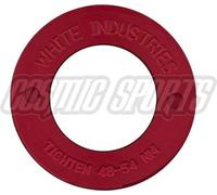 Bouchons d'extracteur MR30 de White Industries, paar, rouge