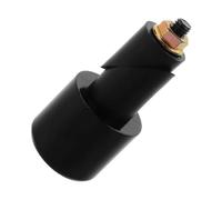 Bouchons d'extrémité de Guidon de Moto, Bouchons d'équilibre en Fer Noir de Petite Taille adaptés aux Accessoires de Remplacement de poignée de vélo