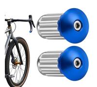 Bouchons d'extrémité du guidon, Papet d'extrémité du guidon en en en aluminium,1 paire Route et Capuchis de à vélo de montagne - Expansion de la couverture de poignée de la main de pour les ama