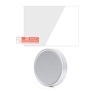 Bouchons d'objectif avant en aluminium de 55 mm avec flocage interne pour appareil photo EVO, film de protection en verre trempé et ensemble de protection d'écran